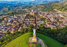Load image into Gallery viewer, The town of Jericó in Colombia, where the beans used in &quot;the saint&quot; are grown. 
